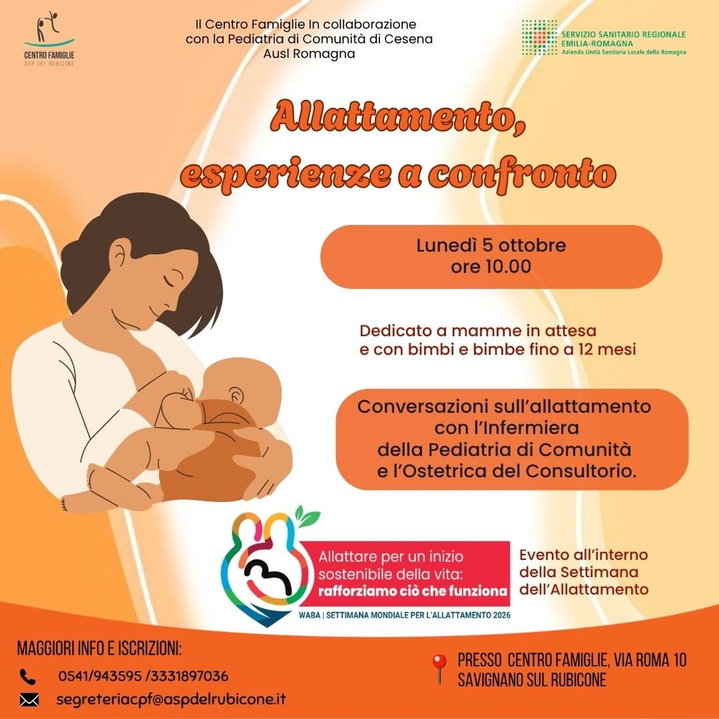 Allattamento, esperienze a confronto
