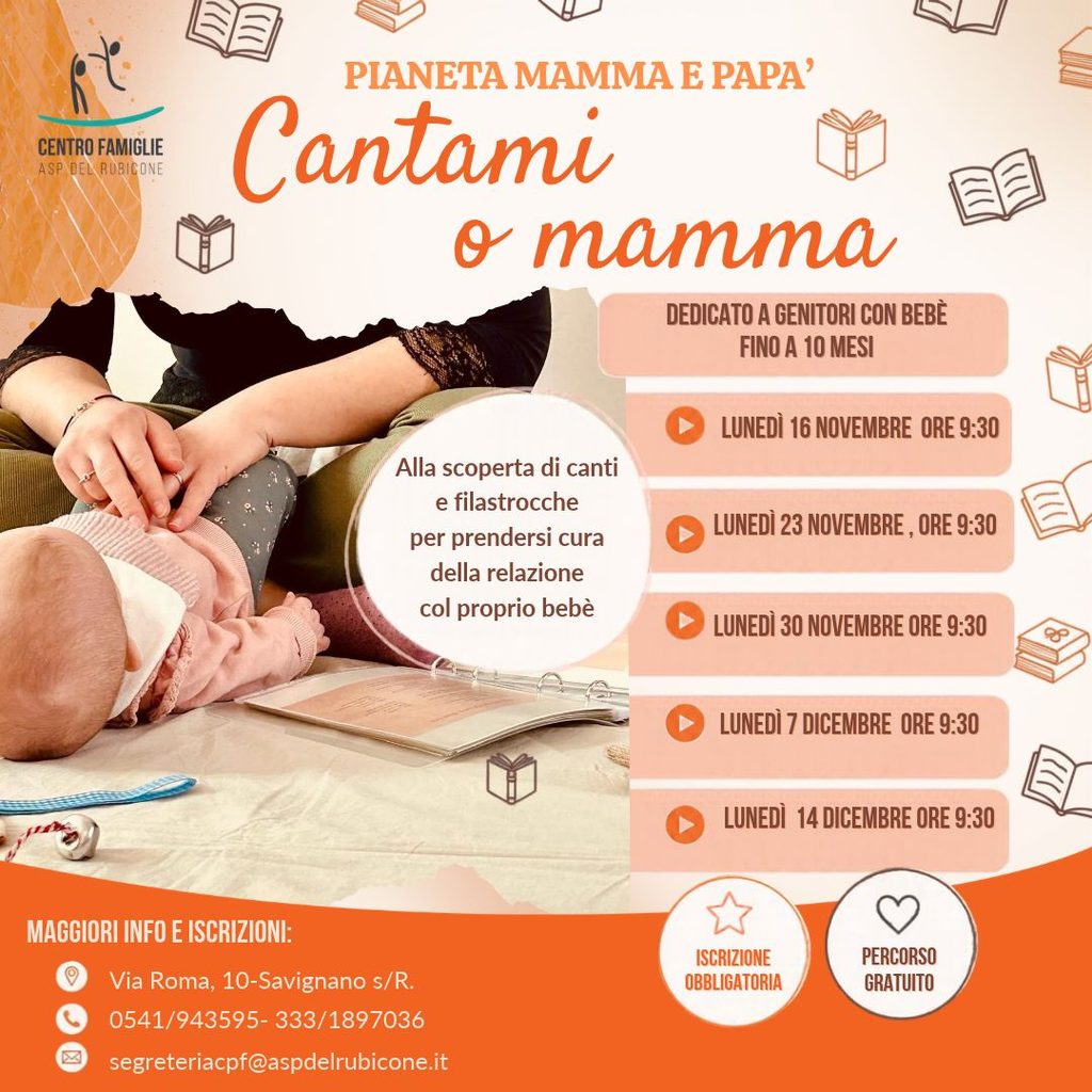 Cantami o mamma ... Novembre 2026 